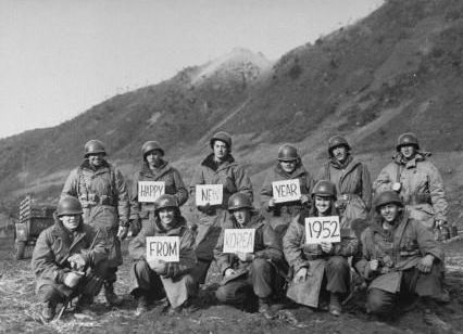 LIFE Magazine - foto di truppe di stanza in Corea 1952