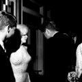 L’unica foto di John F. Kennedy e Marilyn Monroe insieme, pochi istanti dopo che lei gli ha cantato ‘Happy Birthday’. 1962