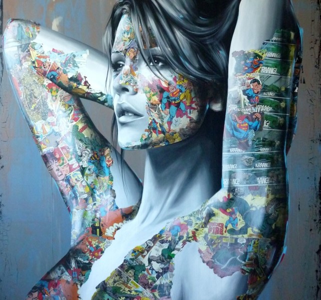 Opera dell'artista canadese Sandra Chevrier