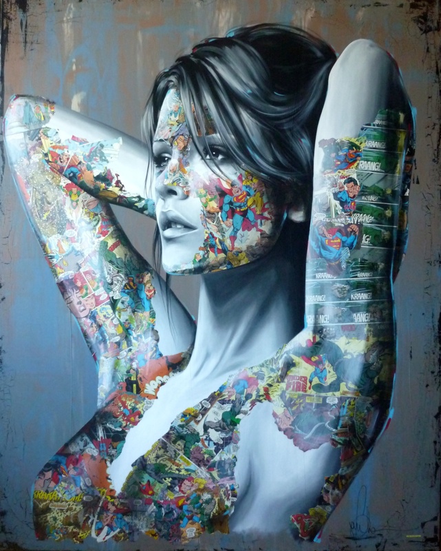 Opera dell'artista canadese Sandra Chevrier