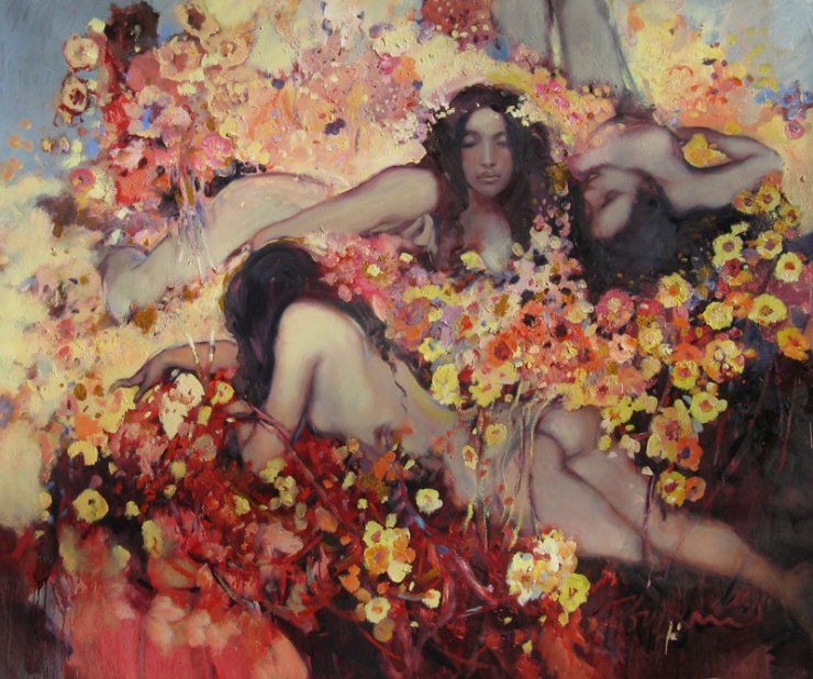 Opera dell'artista russa Svetlana Tiourina