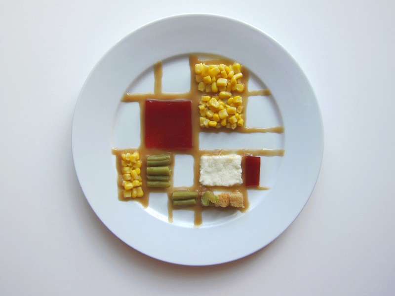 "Thanksgiving Special" dell'artista statunitense Hannah Rothstein - Piet Mondrian