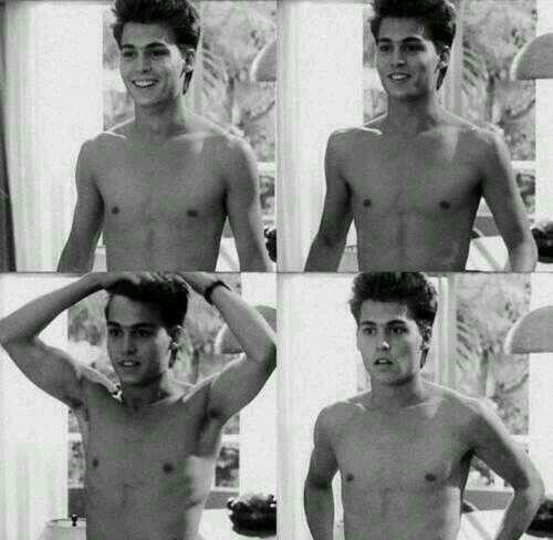 Johnny Depp a 16 anni, c. 1979