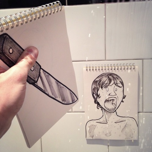 Cartoon Bombing by David Troquier