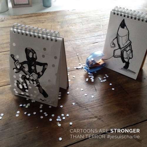 Cartoon Bombing by David Troquier