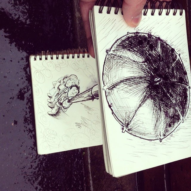 Cartoon Bombing by David Troquier