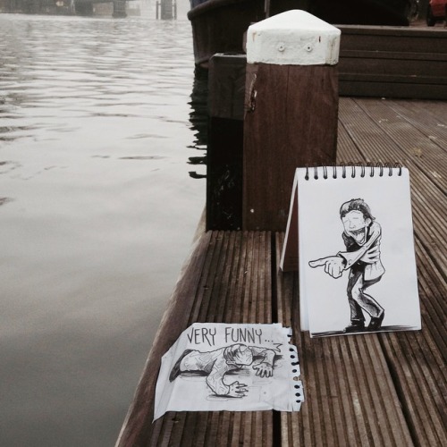 Cartoon Bombing by David Troquier