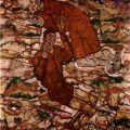 Egon Schiele – Levitation 1915 oil on canvas. private collection