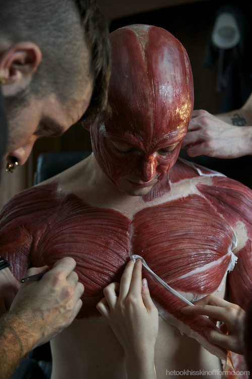 He Took His Skin Off For Me