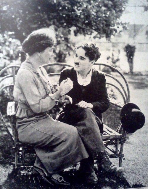 Helen Keller e Charlie Chaplin, 1919