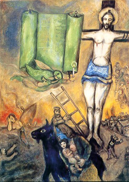 Marc Chagall, Crocifissione Gialla