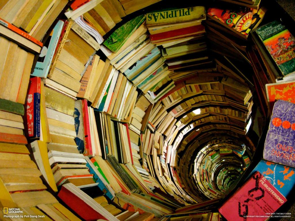 "Book tunnel" del fotografo Poh Siang Seah