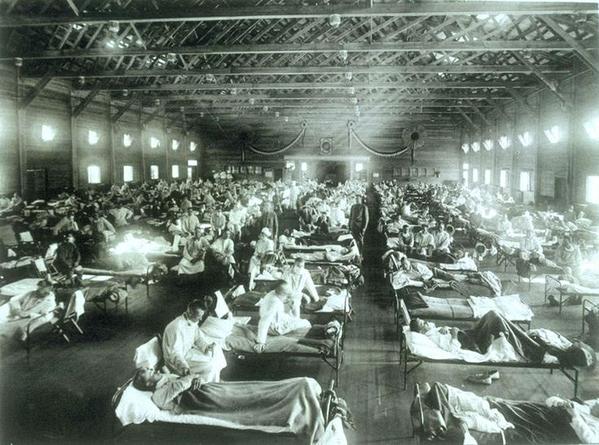 Influenza spagnola, 1919
