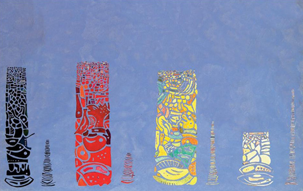 Ursus Wehrli - Wassily Kandinsky “Sky Blue”