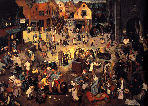 Ursus Wehrli - Peter Bruegel “The Fight Between Carnival and Lent”