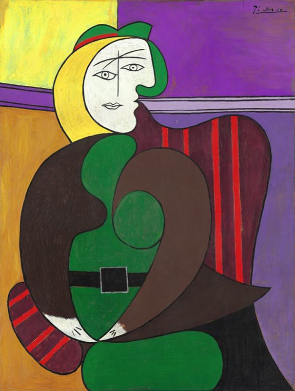 Pablo Picasso “The Red Armchair”