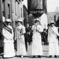 1916, Marcia di suffragette a New York. Foto GettyImages