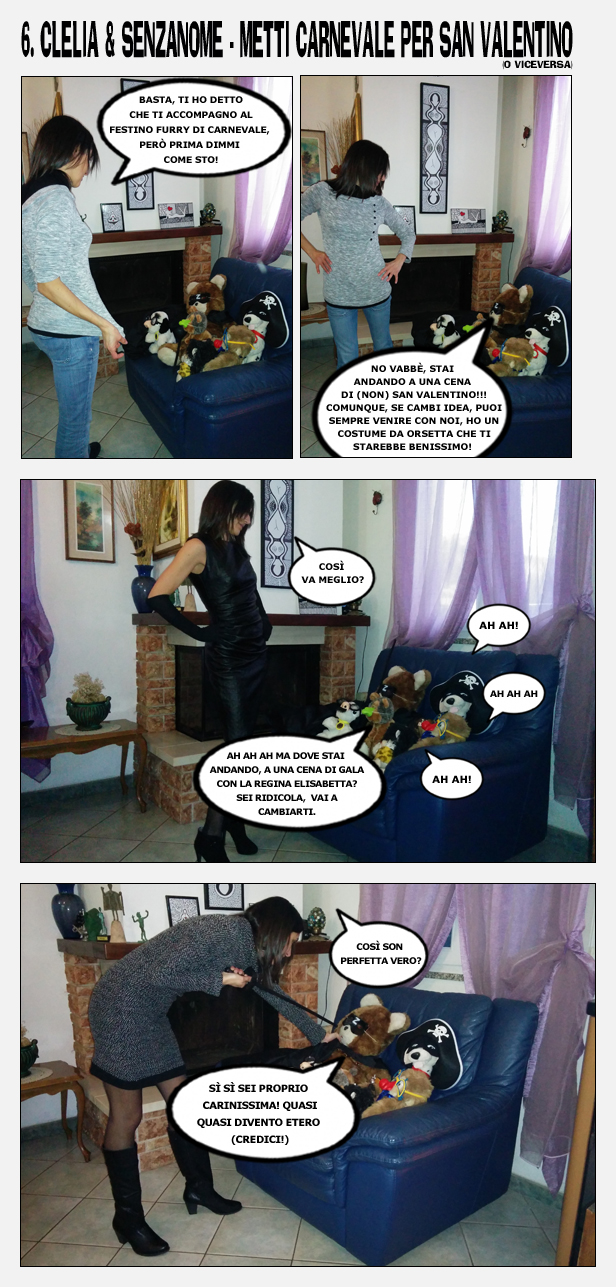 6. Clelia e SenzaNome - Metti Carnevale per San Valentino (o viceversa)