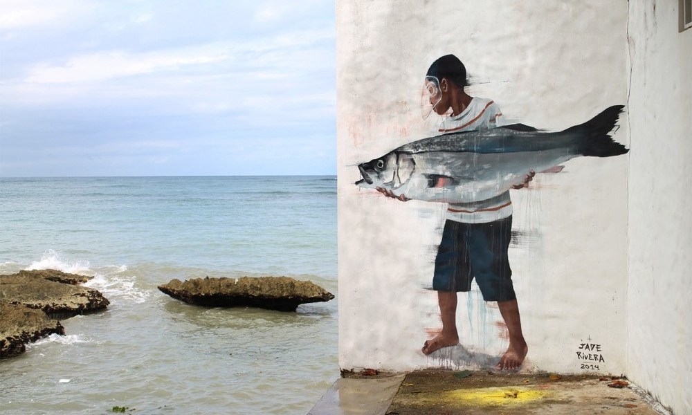Opera dell'artista peruviano Jade Rivera