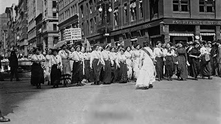 Scioperi e manifestazioni femminili nella New York di inizio secolo