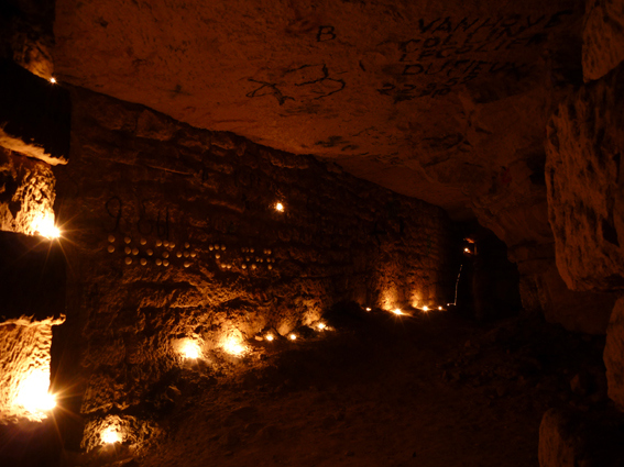 The Blind - "Broyer du noir" - catacombes - Paris - 2010