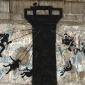 Le nuove opere di Banksy a Gaza
