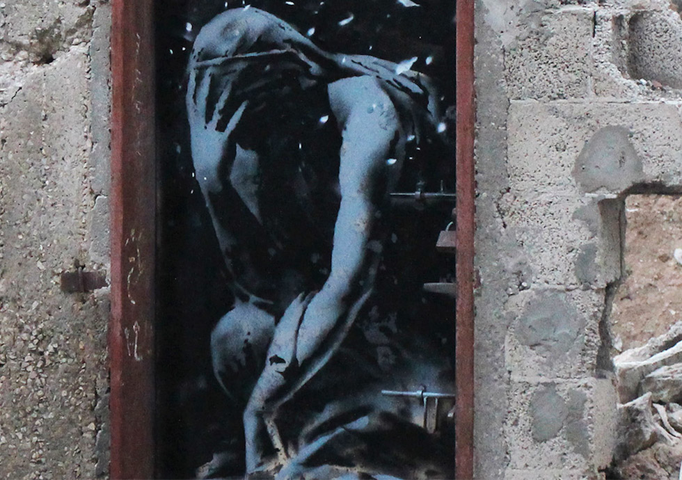 Le nuove opere di Banksy a Gaza