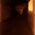 Gustav Klimt – Lady with Cape, 1897