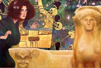 Gustav Klimt - Music II, 1898