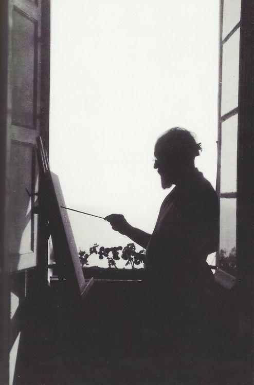Henri Matisse nel suo appartamento a Nizza, 1910