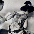 Irezumi, donna tatuata in tutto il corpo, 1937
