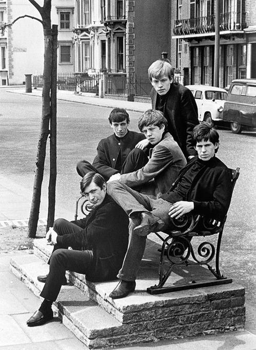 I Rolling Stones fotografati da Philip Townsend, 1962