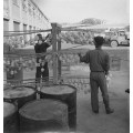 Suschitzky – Cagliari. Preparazione delle palle larvicide di DDT, 1948