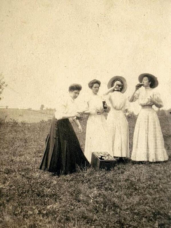 Insegnanti durante lo Spring Break, ca. 1910