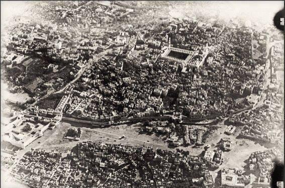 La città di Medina, in Arabia Saudita nel 1917