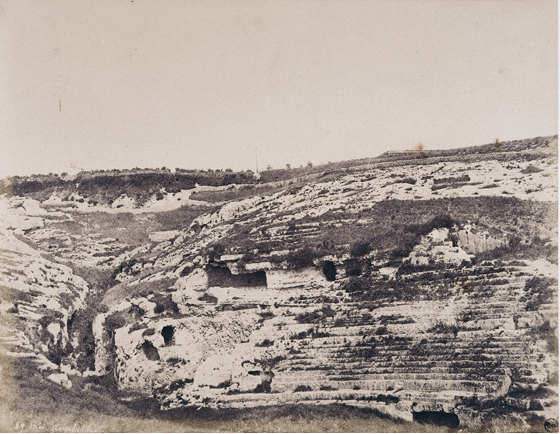 Édouard Delessert - Cagliari, Anfiteatro romano, 1854