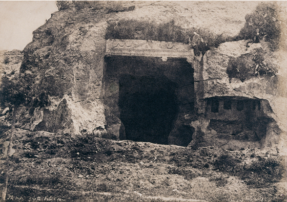 Édouard Delessert - Cagliari, Grotta della Vipera, 1854