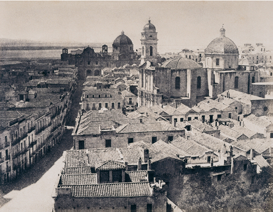 Édouard Delessert - Cagliari, Via San Michele, 1854