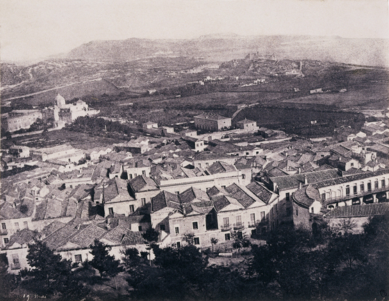 Édouard Delessert - Cagliari, vista dal Consolato francese, 1854