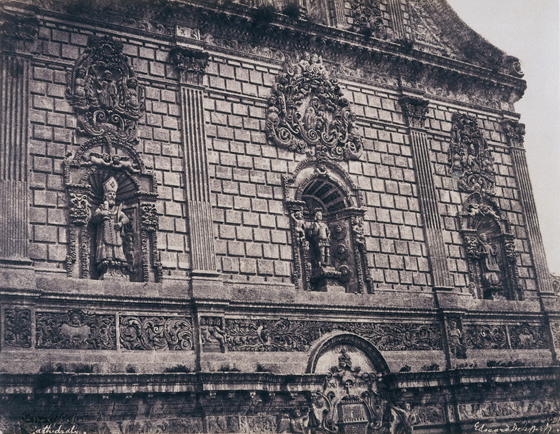 Édouard Delessert - Sassari, Cattedrale (facciata), 1854