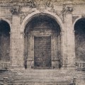 Édouard Delessert – Sassari, Cattedrale (ingresso), 1854