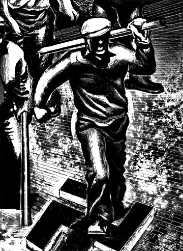 David Alfaro Siqueiros - Workman (1936)