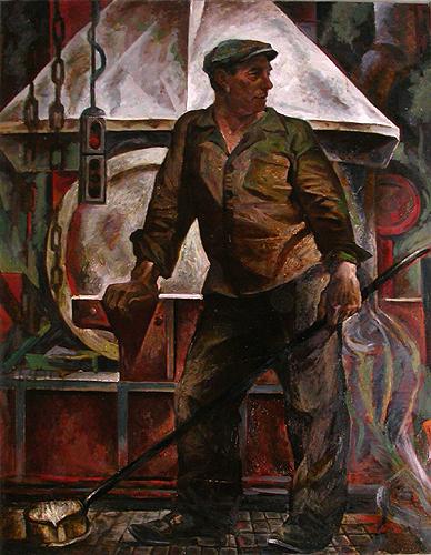 Evgeniy Shibanov - Fore man of Foundry Workers (1976)