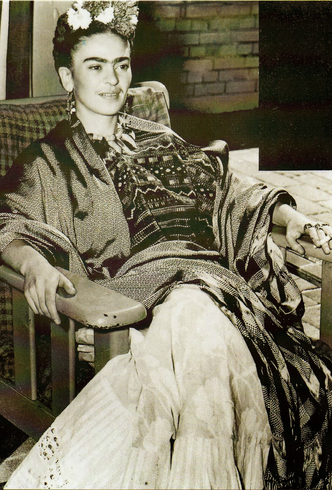 Frida Kahlo - foto vintage