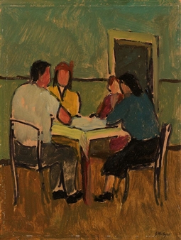 Giuseppe Malagodi - Workers at the tavern