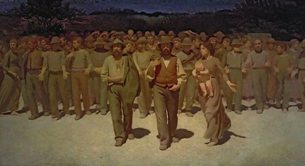 Giuseppe Pellizza da Volpedo - Il Quarto Stato (1901)