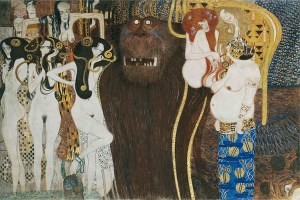 Gustav Klimt - Fregio di Beethoven - Forze ostili