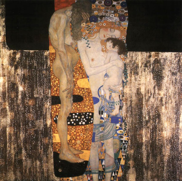 Gustav Klimt - Le tre età della donna