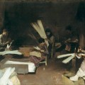 John Singer Sargent  – Veneziani lavoratori di vetro (1880)