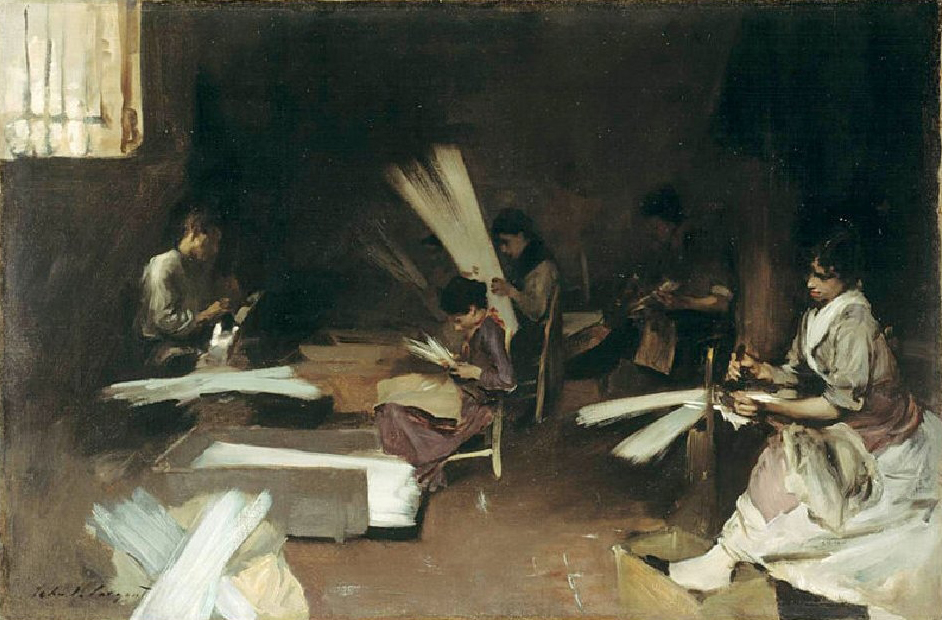 John Singer Sargent - Veneziani lavoratori di vetro (1880)